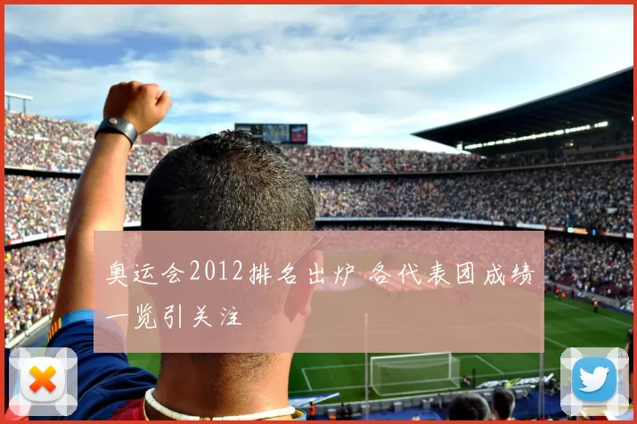 奥运会2012排名出炉 各代表团成绩一览引关注