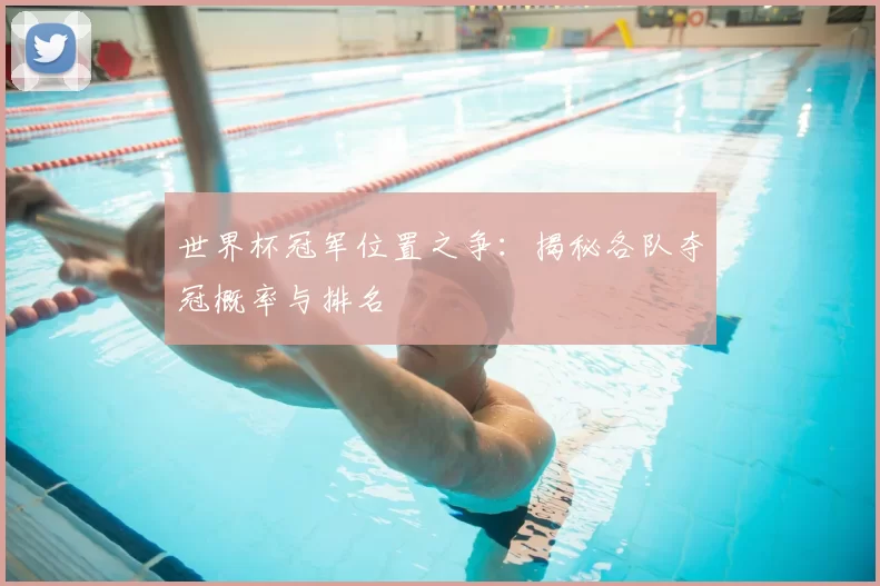 世界杯冠军位置之争：揭秘各队夺冠概率与排名